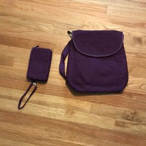 Thirty one gifs purple 3 in 1 plus wristlet